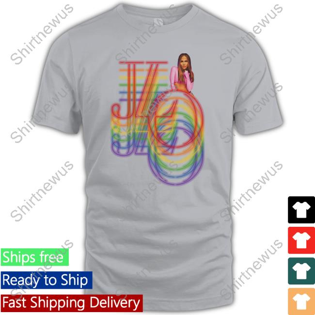 Jennifer Lopez Store JLO Rainbow Repeat Shirt