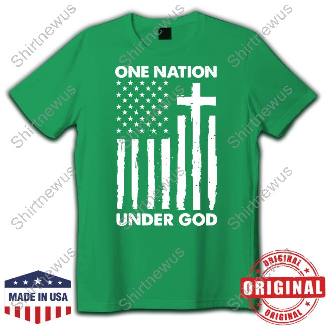 Faithn Freedoms Store Official One Nation Under God Tee