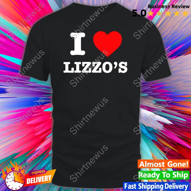 Jidion Merch Jidion I Love Lizzo’S Black Hooded Sweatshirt