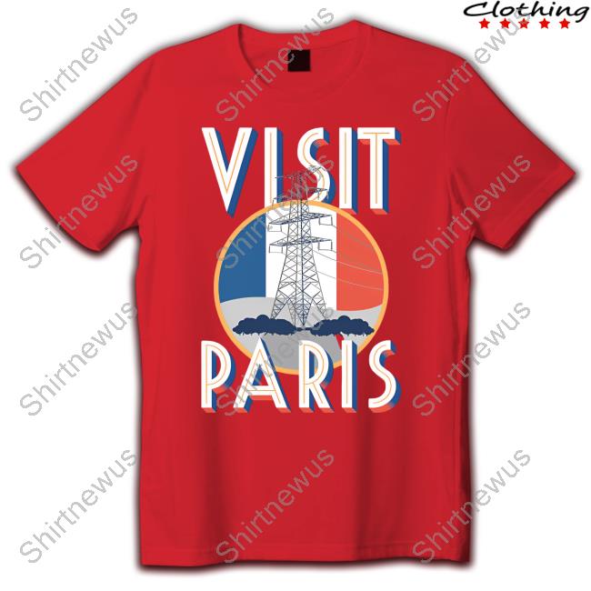 Shitheadsteve Merch Visit Paris Sweatshirt