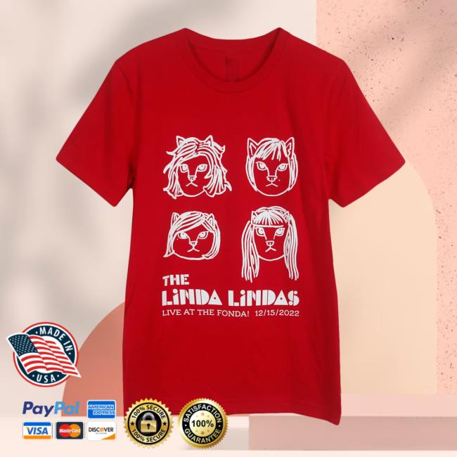 The Linda Lindas Merch Live At The Fonda T Shirts