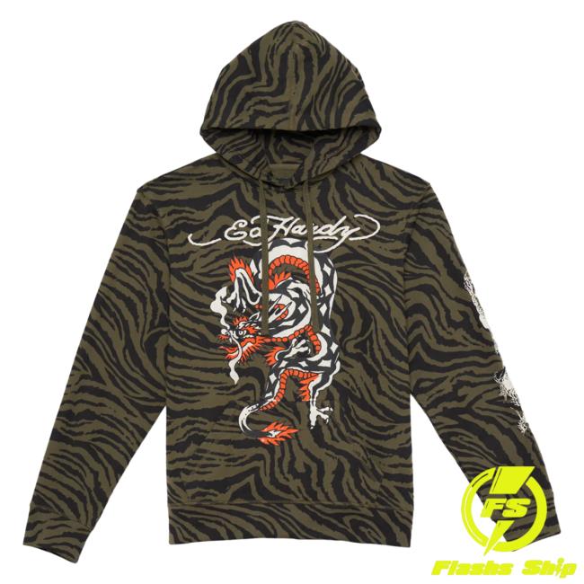 Official Ed Hardy Merch Store Dragon Zebra Camo Hoodies EdHardy Apparel Clothing Shop