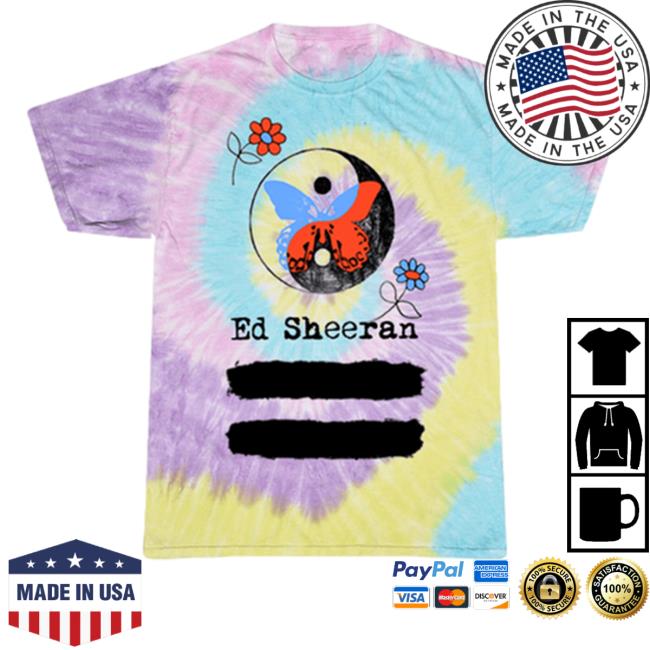 Official Yin Yang Equals Butterfly Jelly Bean Tee