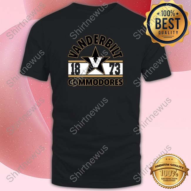 Official Vanderbilt Commodores 150th Anniversary 1873 T-Shirt