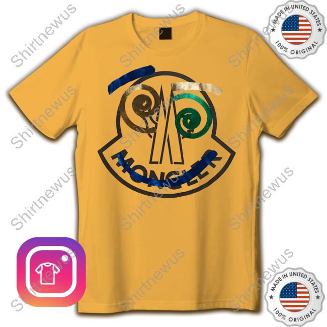 Louis Wearing A Moncler Genius Smiley Logo Long Sleeve Tee