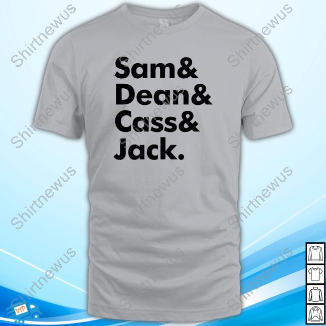 Official Sam And Dean Cass Jack Shirt