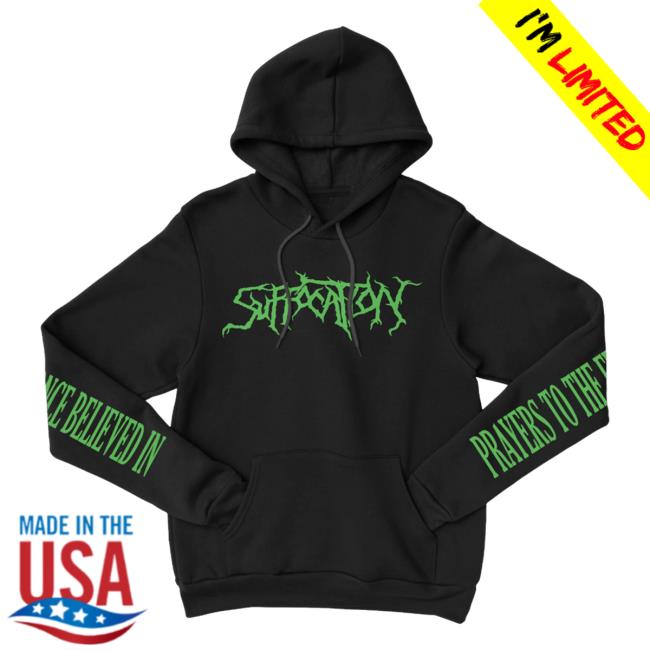 Official Night Shift Merch Shop Suffocation - Jesus Wept Pullover Hoodie Nightshiftmerch Store