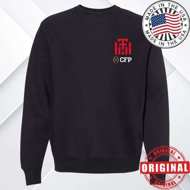Official Red Raider Outfitter Texas Tech 2025 CFP - Crew Neck Sweatshirt- All Yall - BLACK