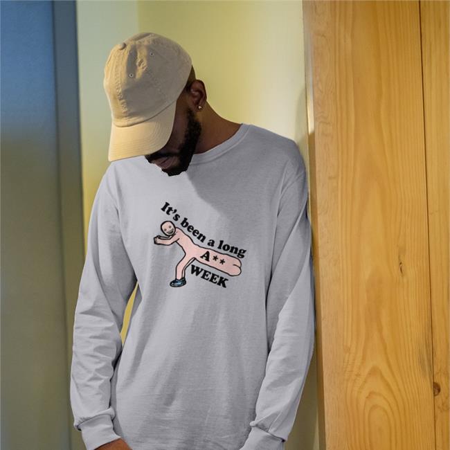 Shirts That Go Hard It's Been A Long A Week Shirt Titmouse Stuff Merch