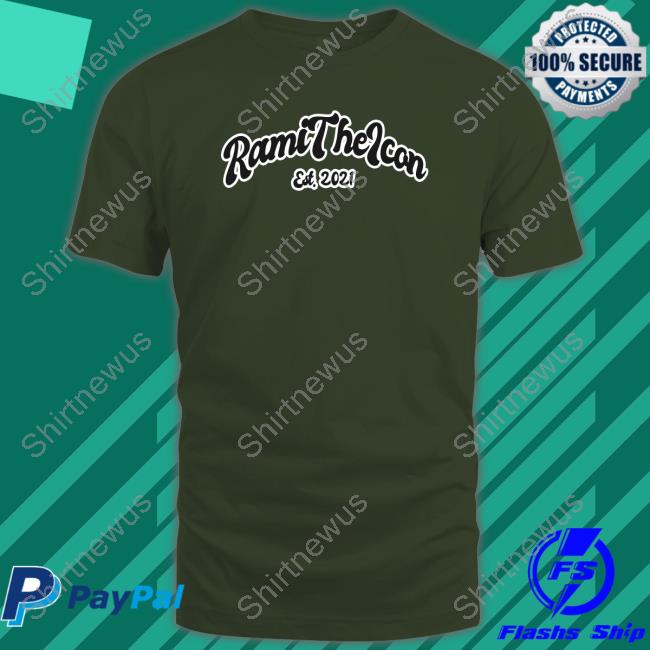 Rami The Icon Merch Rti Classic Logo Hooded Sweatshirt Ramitheicon