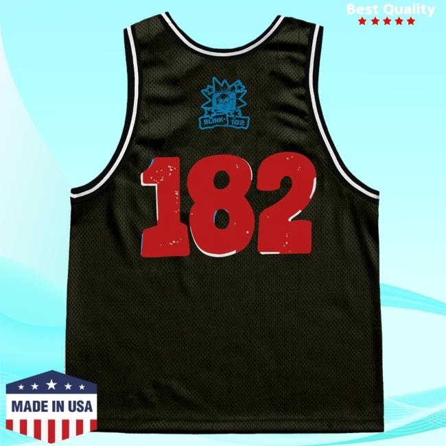 Official Blink 182 Store Blink-182 Skull Jersey Shirts Blink182