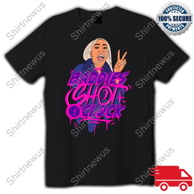 Natalie Lashes Merch Baddie Shot O Clock T-Shirt