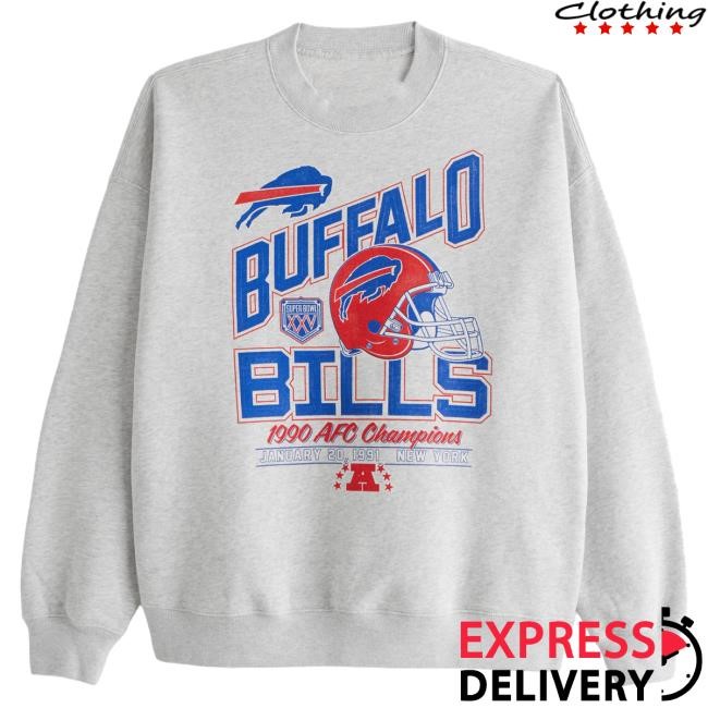 Classic Bills Graphic Crew Built For Game Day
