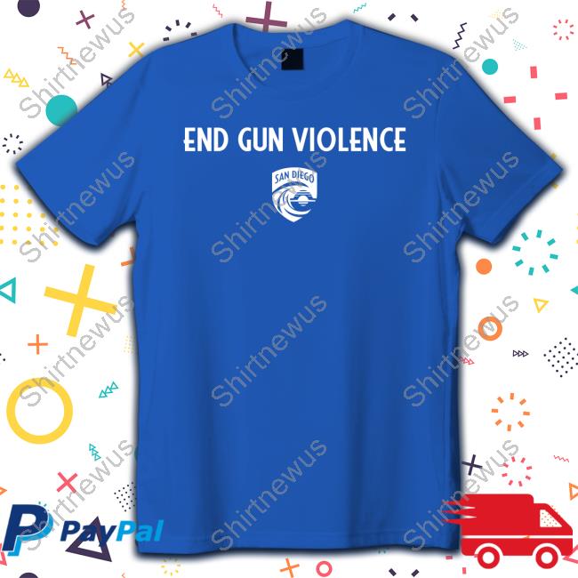 Official San Diego Wave Fc End Gun Violence Get Involved Shirt