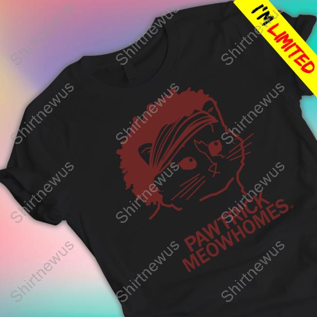 Official Raygun Merch Pawtrick Meowhomes Shirt Official Raygun Merch Pawtrick Meowhomes Shirt