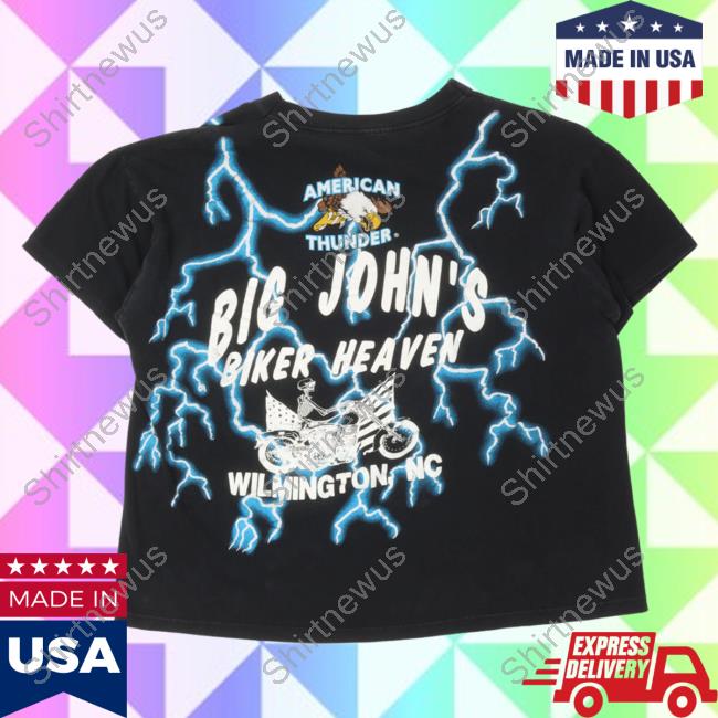 Official Justin Reed Vintage American Thunder Metal Head Tees Black Justinreed