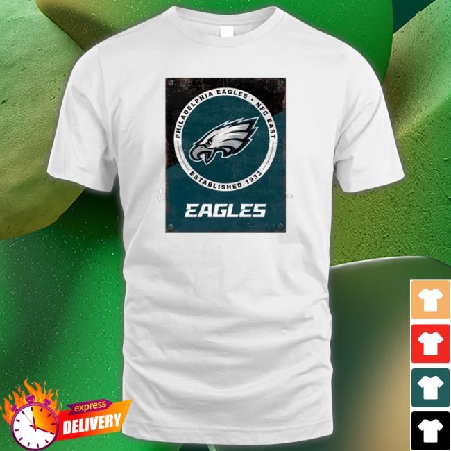 Philadelphia Eagles Two Tone Tee Shirt