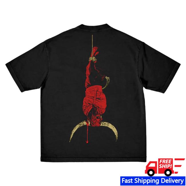 Official Queens Of The Stone Age Qotsa Merch Store Bad Dog Hangman T-Shirts Queensofthestoneage