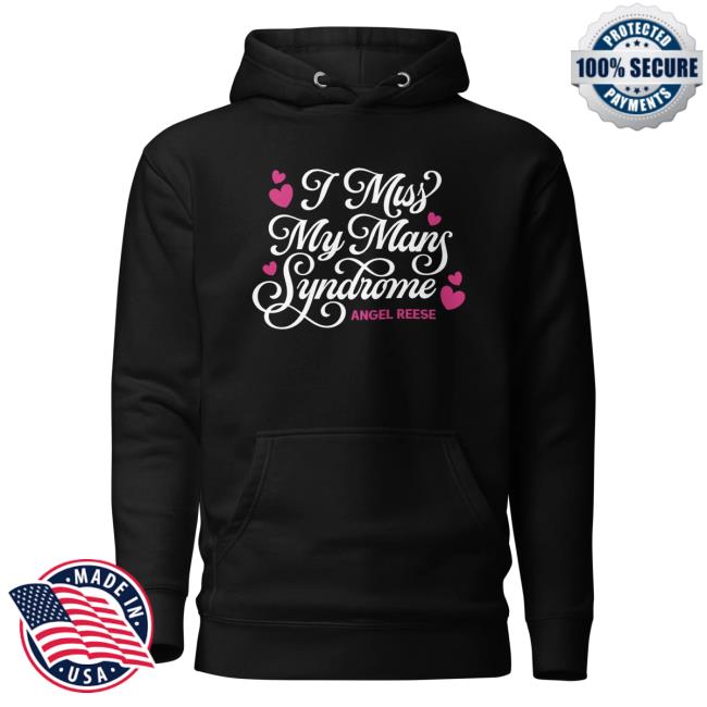 Official Angel Reese Merch Store Angel Reese "I Miss My Mans" Pull Over Hoodie Angel Reese Apparel Clothing Shop