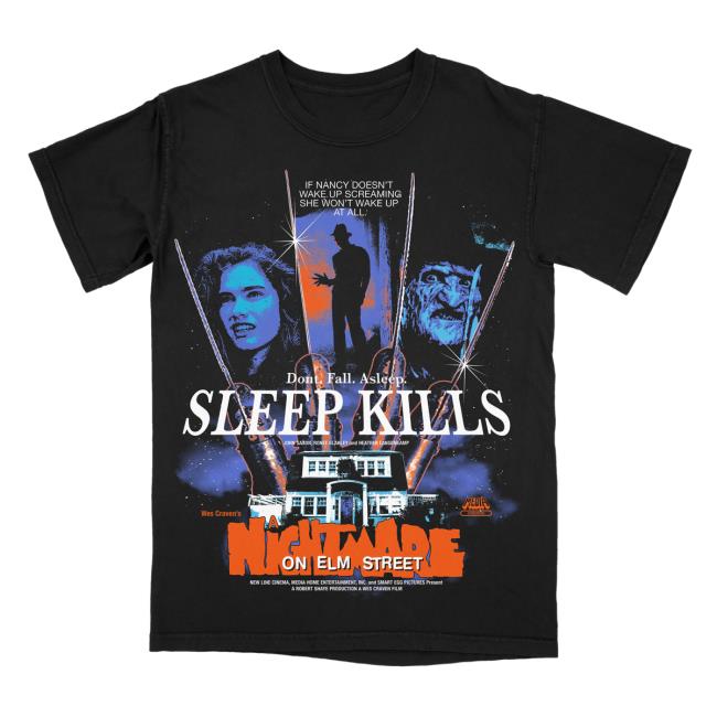 Official Studiohouse Designs Noes Sleep Kills Shirt New