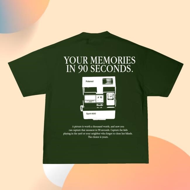 Shop Azva Merch Polaroid Tee Shirt