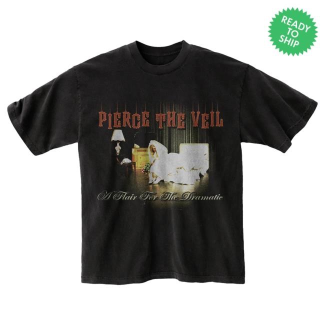 Official Pierce The Veil Merch Store A Flair for the Dramatic Tee Pierce The Veil Clothing Shop Ptv Merch