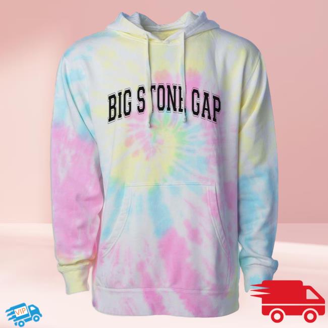Official Hometown Apparel Clothing Merch Big Stone Gap Virginia Varsity Tie-Dye Crewneck Sweatshirt Tie Dye Sunset Swirl