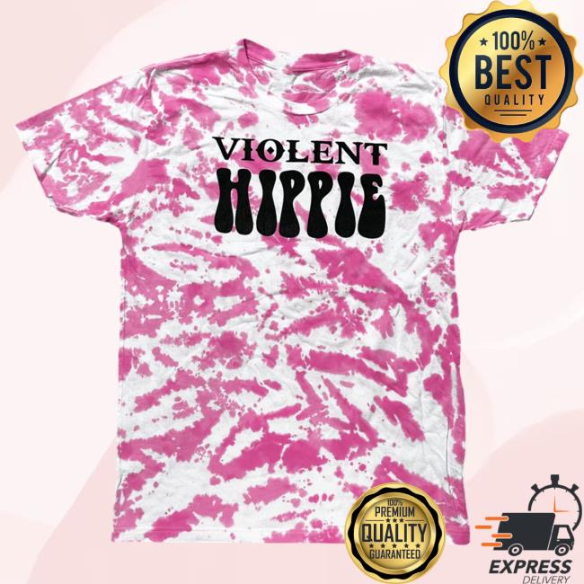 Official Violent Hippie Violenthippie Pink Hippie T Shirt
