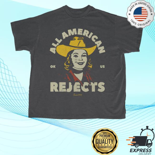 The All American Rejects Merch Cowgirl Tee Shirt