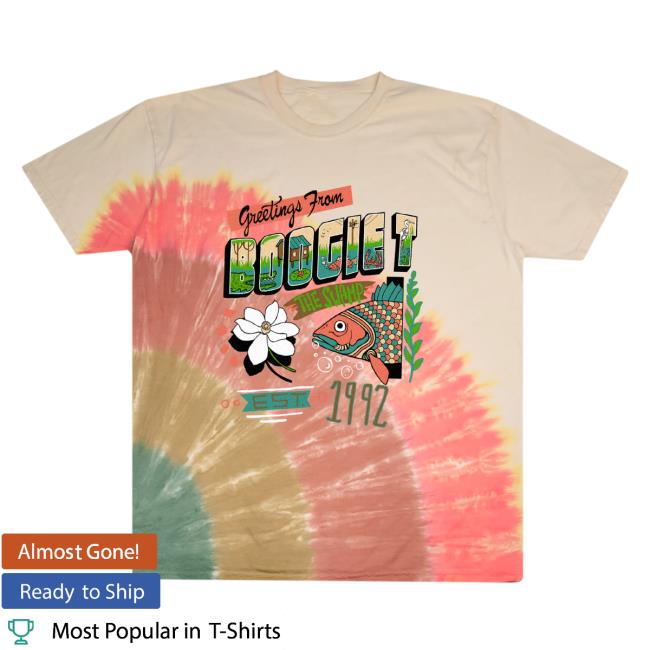 Official Boogie T - Postcard - Tie Dye Tee