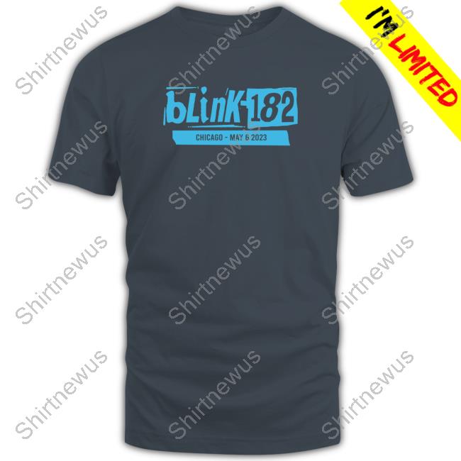 Blink-182 May 6 2023 Chicago Bunny Limited Edition Long Sleeve Tee