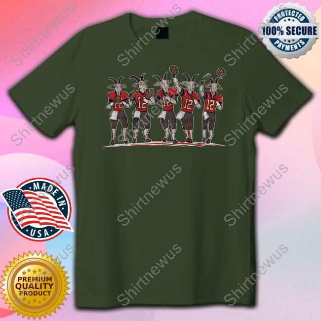Barstool Sports Store Goat Football Long Sleeved T Shirt Goat Football Tee