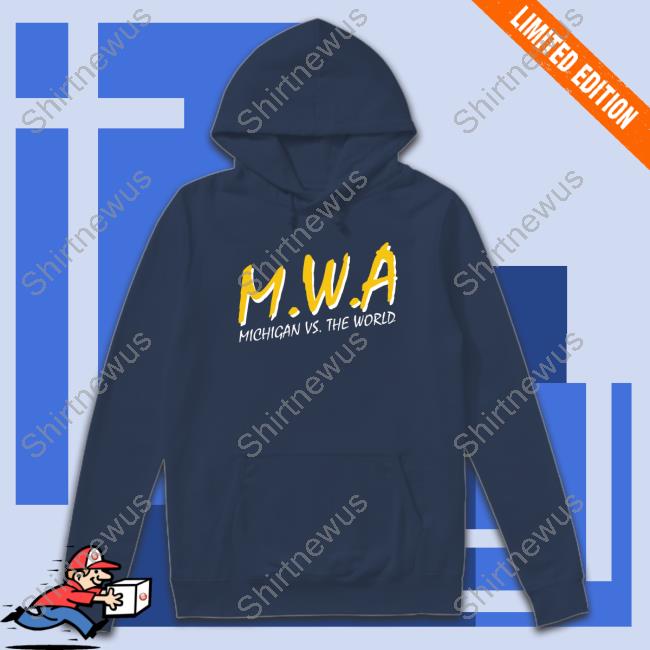 Official Taylor Lewan MWA Michigan Vs The World Tee Big Ten