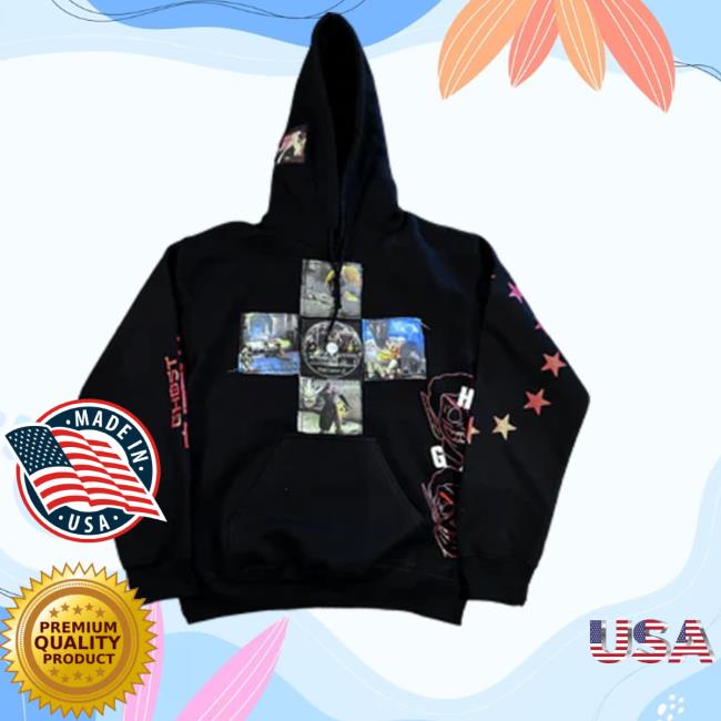 Official Ghost Supply Clothing Merch Gow2 Patchwork Hoodie