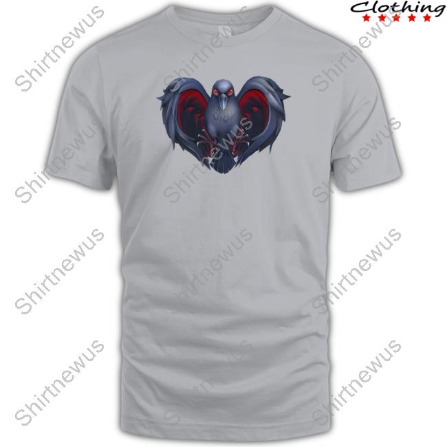 Dead By Daylight Merch Crow Heart Long Sleeve