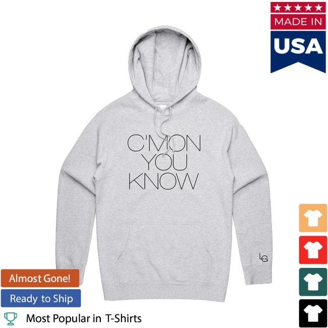 Official Liam Gallagher Merch Store C'mon You Know Hoody