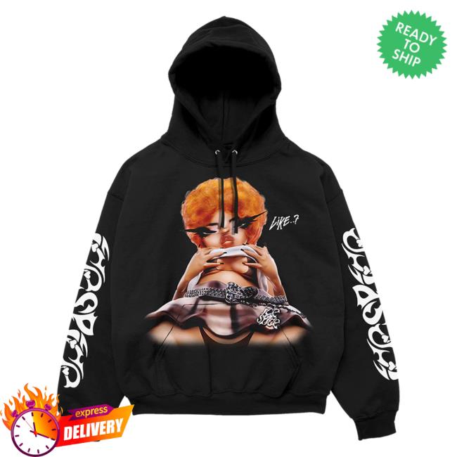 Official Ice Spice Music Clothing Merch Store Ice Spice Like..? Pull Over Hoodie IceSpice Shop