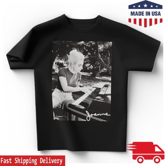 Joanne Piano Shirt Lady Gaga Merch Shop