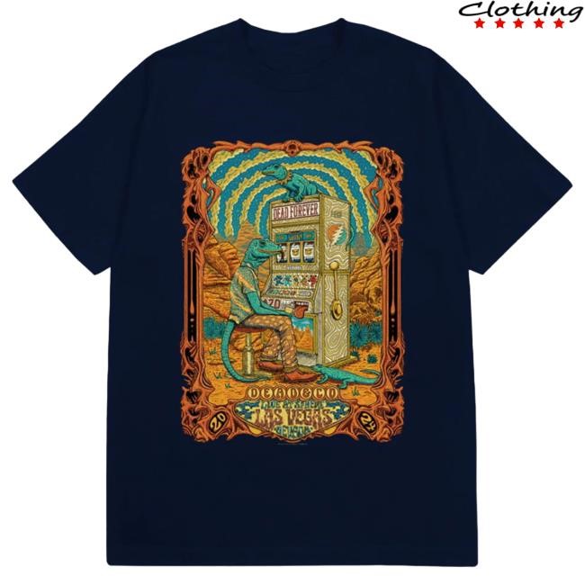Dead And Company Store Merch Dead & Co Slot Machine Sphere Tshirt
