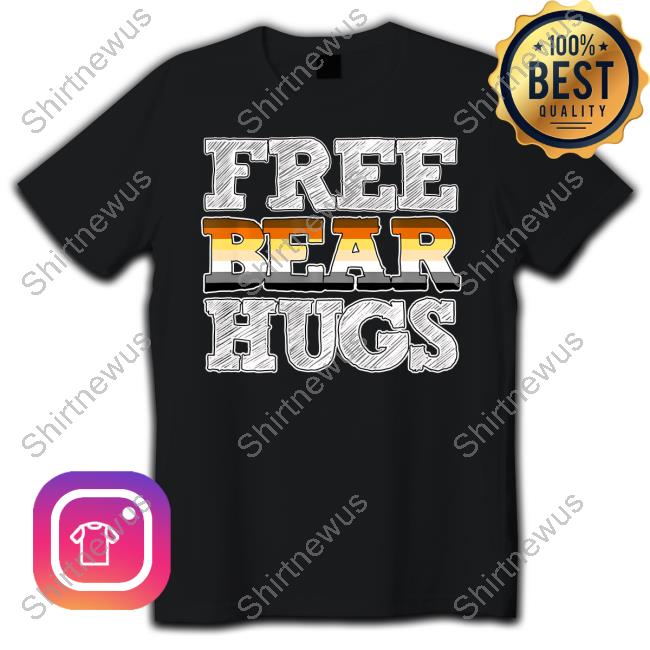 Thickknight Gaming Pride Flag Free Bear Hugs T-Shirt