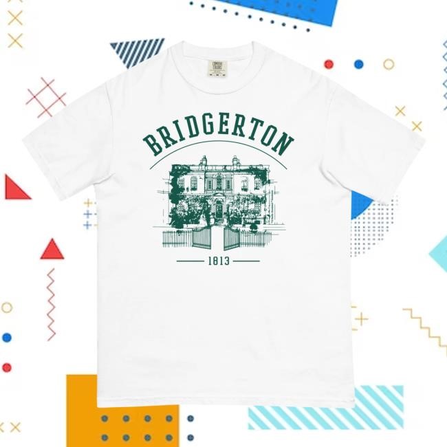Bridgerton House Comfort Colors Shirt [Green House]