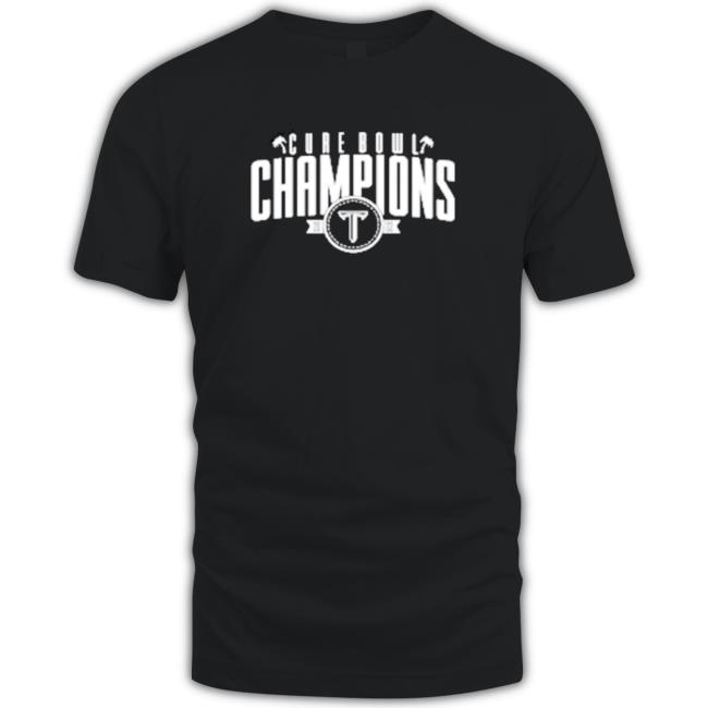 Official Troy Trojans 2022 Cure Bowl Champions Logo Sweatshirt