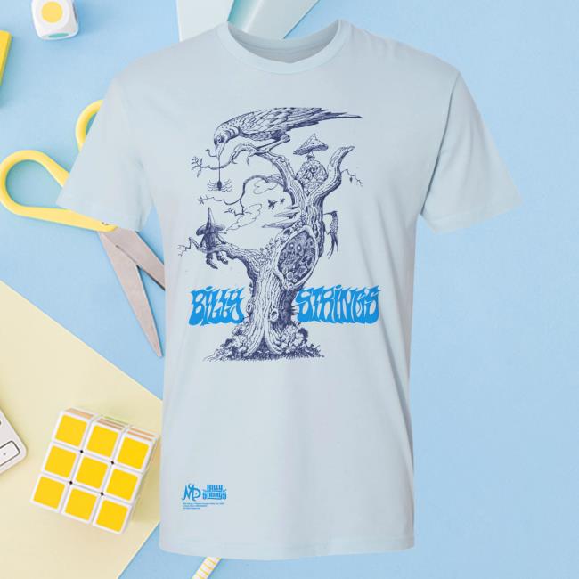 Official Billy Strings Merch Store Shop Billy Strings Tree Top Shirt - Limited Edition (Maarten Donders)