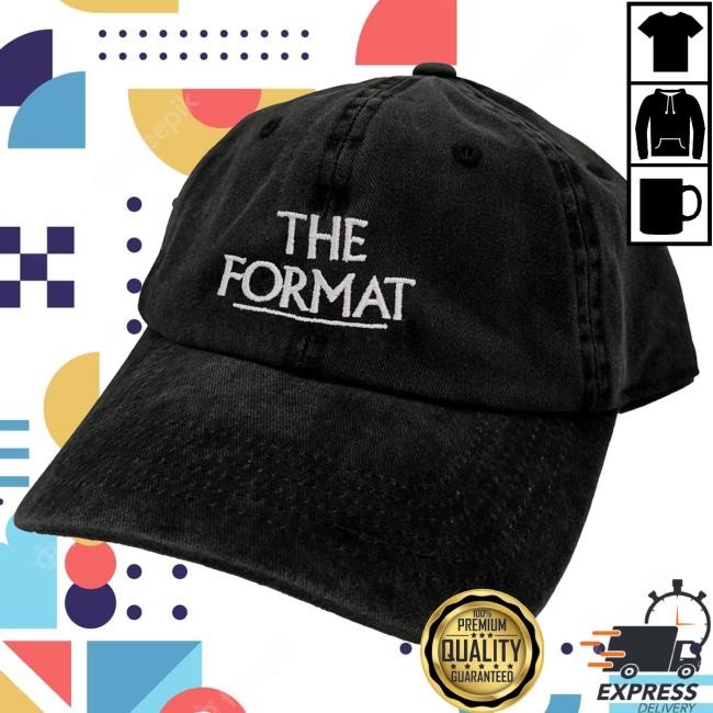 Hello Merch Official Merch The Format Format Black Cap HelloMerch