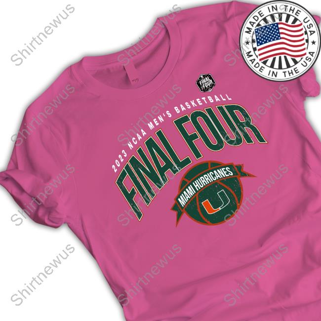 Official Ncaa Miami Hurricanes 2023 Ncaa Final Four Retro T-Shirt