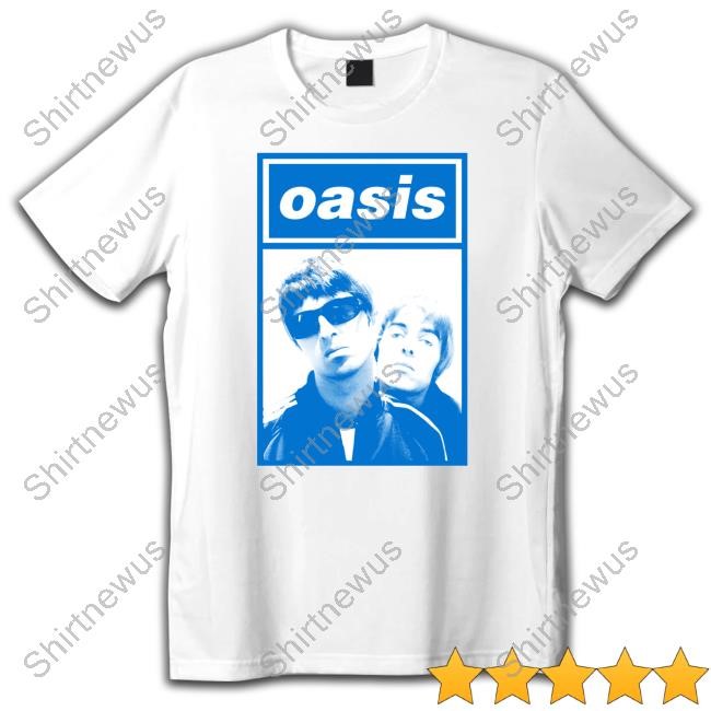 Official Oasis Noel & Liam Limited Edition Photo Shirts