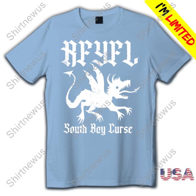 Run For Your Fucking Life South Bay Curse Black T Shirts