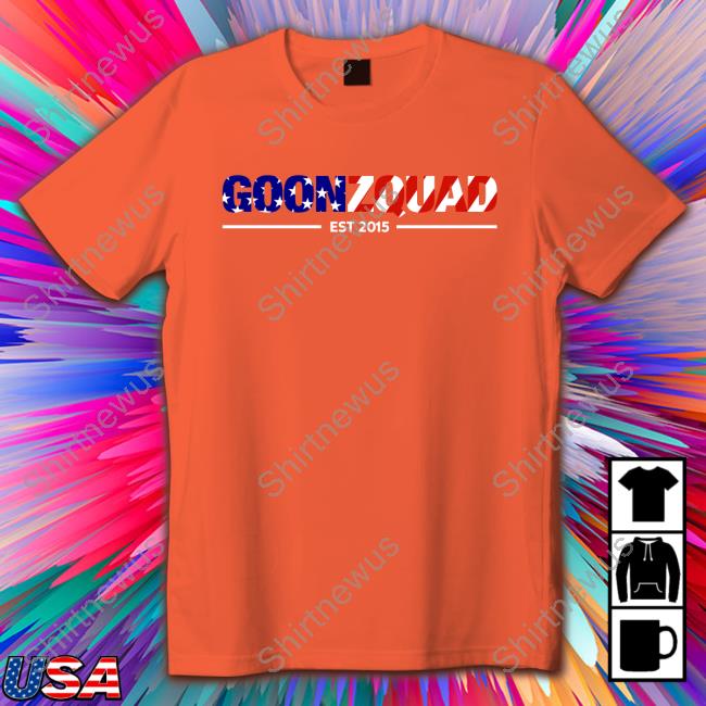 Official Flag America Goonzquad Est 2015 T Shirt