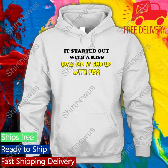 Official It Started Out With A Kiss Long Sleeve Tee