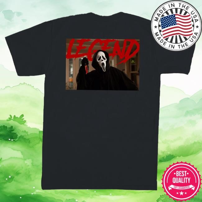 Official Old Row The Ghostface Spooky Legends Pocket Tshirt